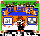 Game & Watch Gallery