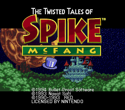 Twisted Tales of Spike McFang, The