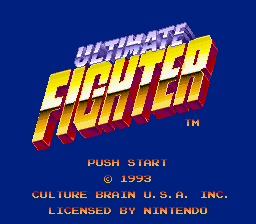 Ultimate Fighter