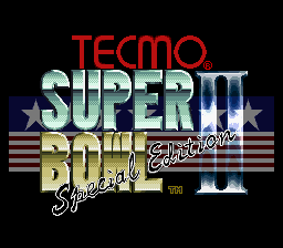Tecmo Super Bowl II - Special Edition