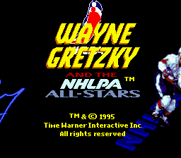 Wayne Gretzky and the NHLPA All-Stars